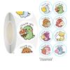 50 100500Pcs 1 Inch Thank You Stickers Cartoon Dinosaur Labels For Packaging Baking Labels Gifts Seal Decor Children'S Stickers