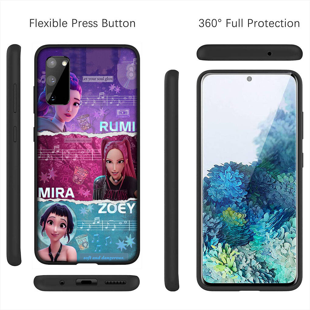 Für iPhone 17 16 15 Xiaomi Poco F7 F8 X7 X6 C85 C75 M8 Redmi Note 14 13 12 11 Pro Max 14C 13C 15C A3 A4 Handyhülle Mira KPop Dämon Rumi Jäger X Zoey