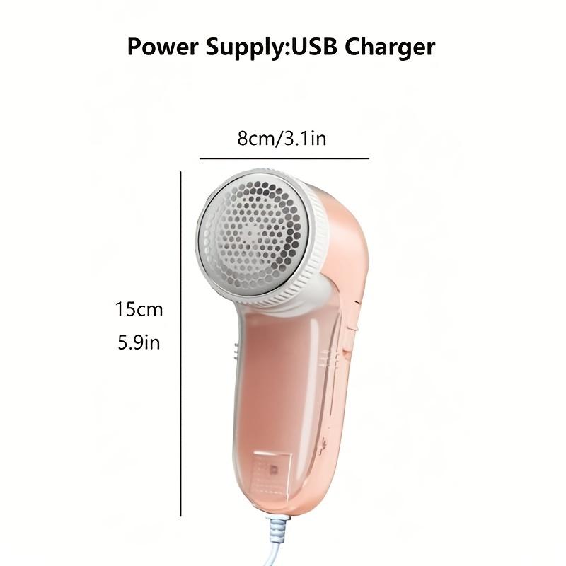 Rimuovi-pelucchi elettrico a spina con filo, rasoio per tessuti, alimentato via USB per vestiti, divano, tenda
