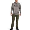 Under Armour Letter Print Fleece Hunting Sports Hoodie Men hoodies Gray 1375114-294