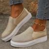 Fashion Women Slip On Sneakers with Arch Support Lightweight Jogging Shoes Comfortable Casual Running Sneakers Female Travel Shoes