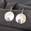 Rose Quartz Jewelry, 925 Solid Sterling Silver Earrings Handmade Gemstone Jewelry, Gifts For Wife Brand New Earrings