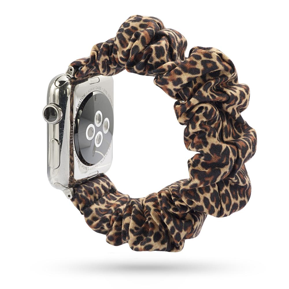 Scrunchie Strap for apple watch band 44mm 40mm 45mm 41mm 38mm 42mm 49mm correa bracelet iwatch series 4 5 6 3 SE 7 8 9 ultra 2