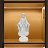 Catholic Mary Statue Figurine Craft Elegant Collection Figure Sculpture for Living Room