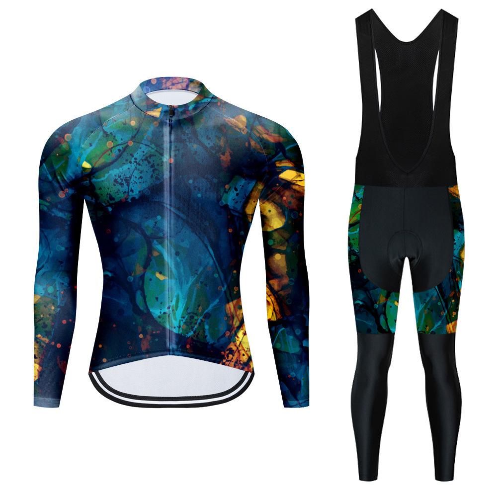 2026 Autumn Breathable Cycling Suit, New Cycling Suit, Long-sleeved Suit, Cool Sweat-absorbing Breathable Team Cycling Shirt.