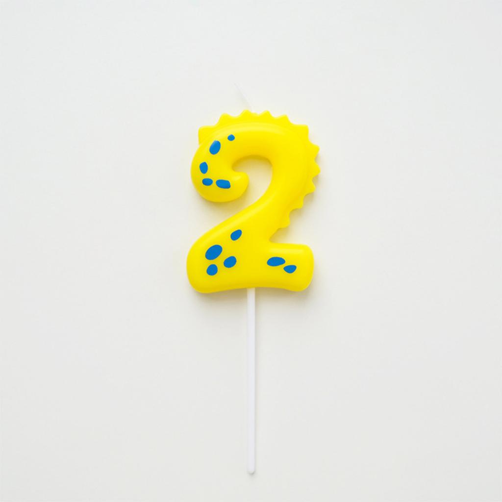 Cute Cartoon Digital Candles, Birthday Candles, Party Decorations