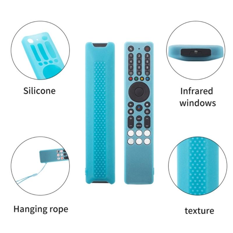 Silicone Protective Cover for RC833A RC923A Remote Controls Shockproof Shell Scratch Resistant Case Perfect Fit Design