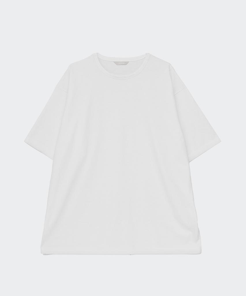 NEALIZE Oversized Basic Cotton T-Shirt White