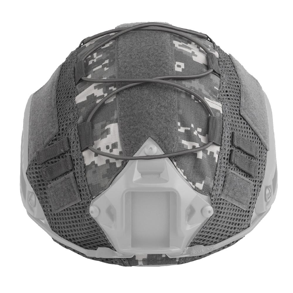 Housse de Casque Camouflage Pour Casque Fast Ops-Core PJ/BJ/MH Housse Militaire Chasse CS Wargame Sport Extérieur L