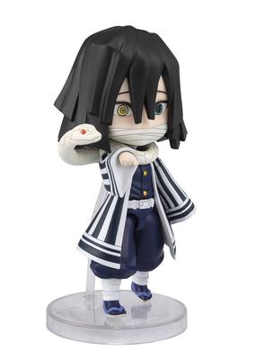 Figuras mini de Demon Slayer: Kimetsu no Yaiba Iguro Obanai Figura móvil pintada de PVCABS de aproximadamente 90 mm 197427