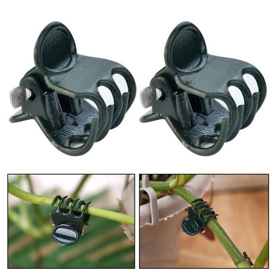 50/100 stk Planteklips Gjenbrukbare orkidéklips Klatreplanter Støtteklemmer for støttestengler Vinstokker vokser oppreist
