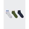 Uniqlo Short Socks 3p  Rip Line 