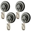 Magnetic Shade Hooks, Set of 4, Mounting Brackets, Energy-Saving, UV Protection, Waterproof, Cooling Breeze, NYZF-G*2
