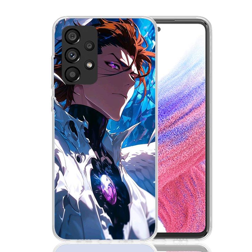 Aizen Sousuke Bleach Phone Case For Samsung Galaxy A17 A16 A14 A15 A13 A57 A56 A54 A55 A53 A37 A36 A34 A35 A33 A26 A24 A25 A23 G