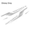 2PCS Car Door Side Stickers Waterproof Vinyl Decals Self-adhesive PVC Car Body Decoration Stickers Accessories For Honda Type-R