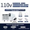 Portable Mobile Small Air Conditioner Refrigerator Mosquito Net Desktop Mini Refrigerator Pet Cooling 4m² Space Remote Control