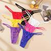 Adjustable Lace Thongs Panties Women Underwear Sexy Thongs Women Low Waist Solid Underwear Seamless Female Underpants Lingerie