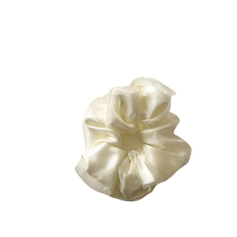 2022 Spring/Summer Double-layer Mesh Hair Ring - Elegant French & Japanese/Korean Hair Accessory