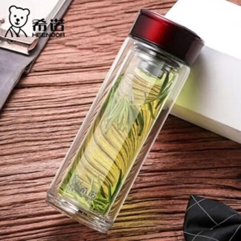 Xinuo Double-Layer Heat-Resistant Glass Cup