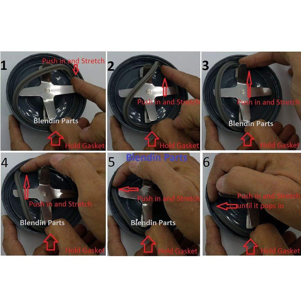 Langlebige Mixer-Dichtungen Universelle Dichtringe Dichtungen Zubehör Gummiring