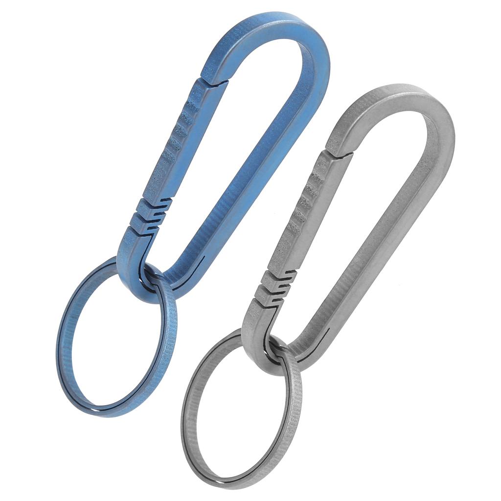 Cheap Titanium Alloy Keychain Key Holder Quick Release Keychain