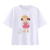 New Summer Cotton Cartoon Totoro Printed T-shirt for Children, Street Men and Women, Summer Fashion Casual Top, T-shirt