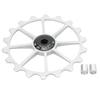 MEIJUN 18T Aluminum Alloy Bike Pulley Wheel Guide Wheel Mountain Bike Ceramic Bearing Rear Pulley