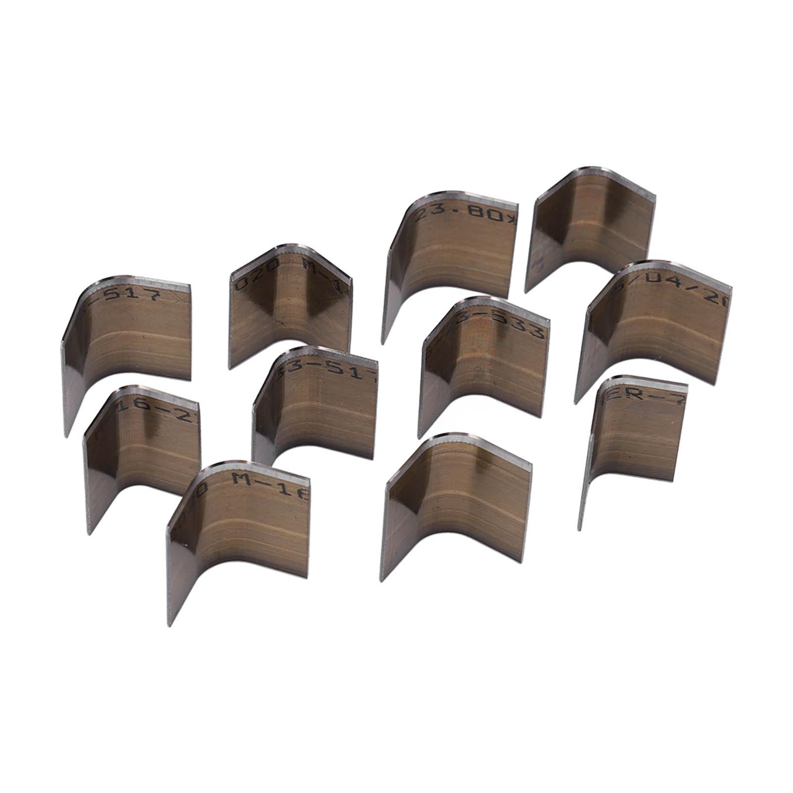 

11 шт. кожаная форма для пуансона из углеродистой стали, антикоррозийная, R-образная кожаная форма для ножа своими руками, кожа