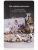 Luxury Newborn Gift Set: Wooden Toys & 100-Day Celebration