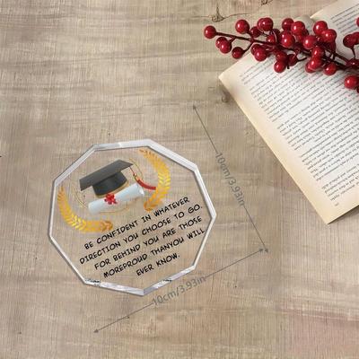 Abschlussplakette 2025 - College- & Highschool-Erinnerungsgeschenk für alle