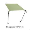 Campingstuhl Schatten Klappbar Einfach zu installierender tragbarer Unterschlupf für Reisen im Freien