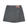 New MLB SS24 New York Yankees Denim Short Skirts Women's Black 3FDSB0343-50BKS