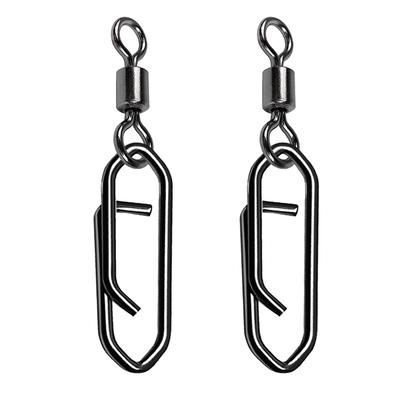 AMYSPORTS Saltwater Barrel Fishing Stainless Steel Line Fishing Snap Quick Change Fishing 50 12kg Capacity High-Strength Swivels, Tackle, Connectors,