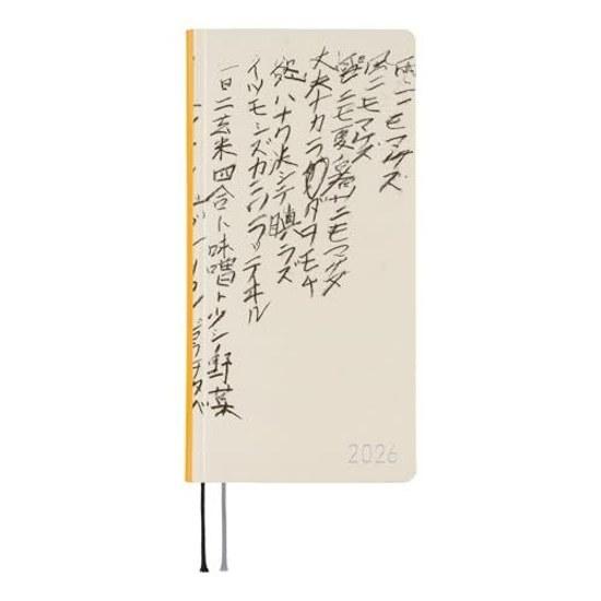 Hobonichi Techo 2026 Weeks Yuichi Inoue Ame ni mo Makezu January Start Weekly Planner Left Slim Vertical