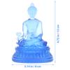 High Quality Resin Sitting Buddha Statue for Living Room Courtyard Bookshelf Desk Yoga Studio Peace Resin Buddha