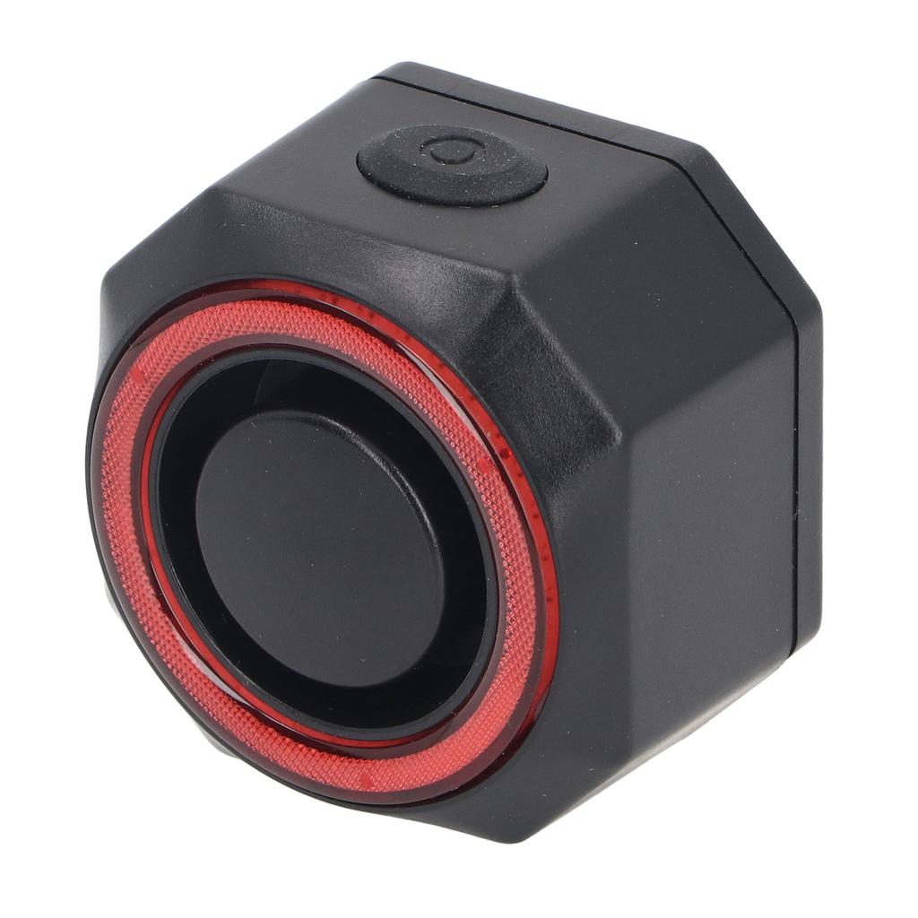 Bike Alarm Tail Light with Remote 110dB Loud Sound Waterproof Improved Visibility Anti Theft