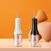 Electric Teeth Oral Irrigator Water Flosser Cordless Rechargeable 5 Modes 4 Jet Tips Portable Irrigator Dental for Travel Home