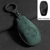 Suede Car Key Case Cover Shell Fob For Leapmotor T03 S01 C11 B10 C10 C16 Leather Car Key Case Cover Bag Car Interior Accessories