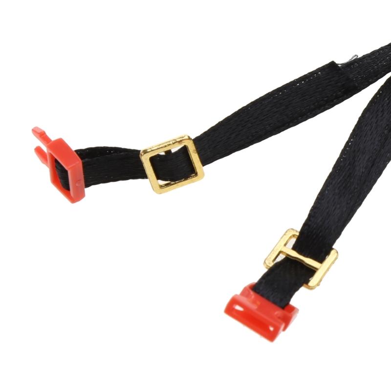 5PCS R/C Crawler Luggage Rope Roofrack Ropes Upgrade Accessories Remote Control Vehicle Part for 1/10 Crawler Car SCX10