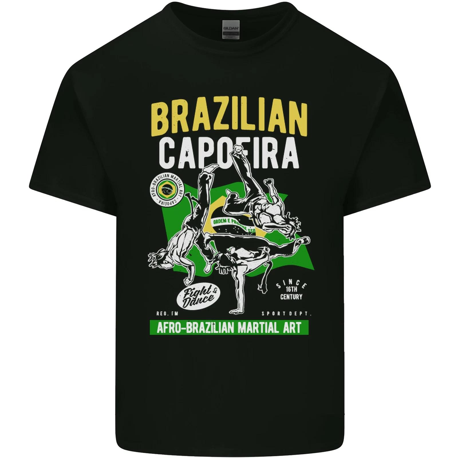 Brazilian Capoeira Mixed Martial Arts MMA Kids T-Shirt Childrens 3XL