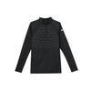 T-shirt à Manches Longues Confortable à Col Montant Therma-Fit Strike Épicé pour Homme Hauts Noir FZ0567-010
