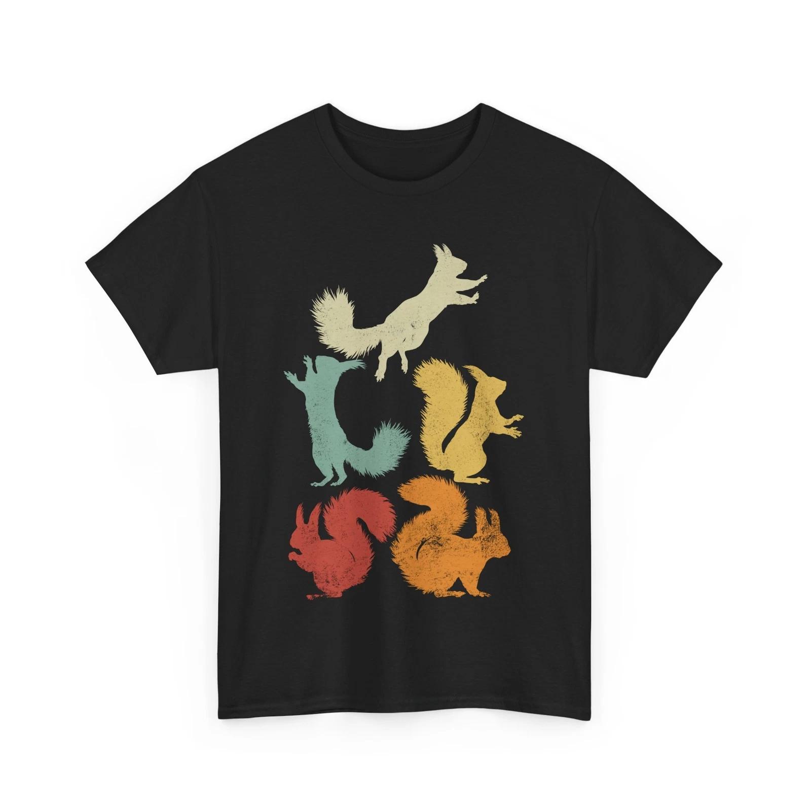 

Squirrels Shirt, Rodentology Animals Lover Squirrel Keeper Women Men Vintage Tee M