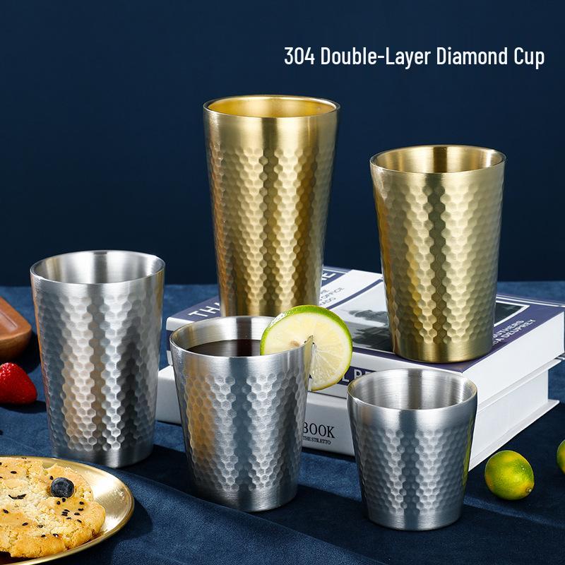 Korean Double-Walled Stainless Steel Sippy Cup & Beer Mug