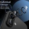 1-3 Ensembles Protecteur d'Objectif d'Appareil Photo en Métal Pour iPhone 17 Pro Max Air Anneau Arrière Objectif Verre Trempé Pour iPhone17Air 17Pro Bouchon de Protection d'Objectif