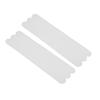 72pcs Stair Anti Slip Strips Transparent Non Slip Stair Treads Tape for Indoor Outdoor