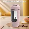 Electric Protein Powder Mixing Cup Rechargeable Automatic Shaker Bottle Made with Tritan Portable Mixer Cup for Protein Shakes