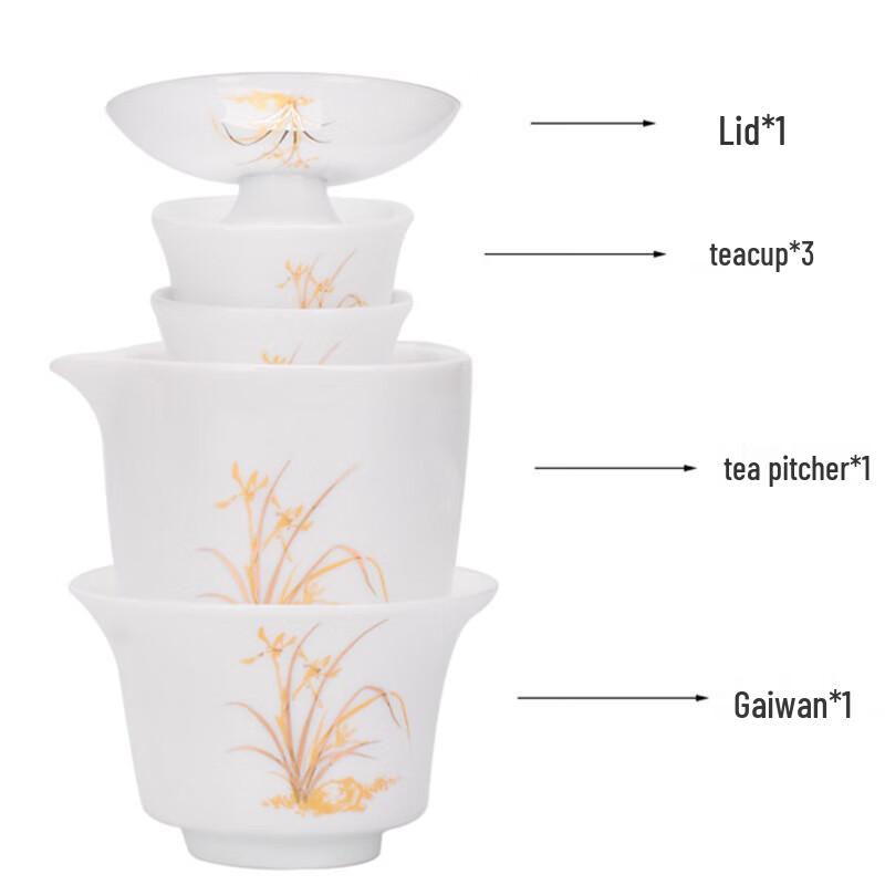 Portable Ceramic Travel Tea Set