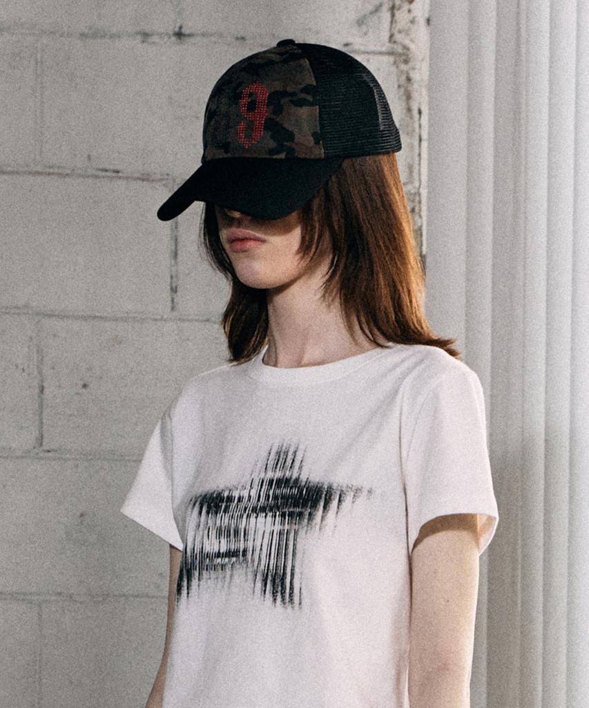 THEVINYLHOUSE Mesh Two Tone Ball Cap Black