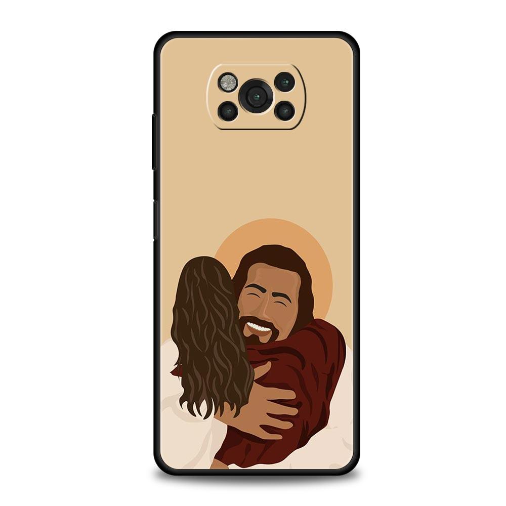 Glaube Christlich Religiös Jesus Handyhülle Für Xiaomi Mi Poco X3 NFC M3 F4 F3 M4 X4 Note 10 12 Lite 11 11T 13 12T Pro 9T Hülle