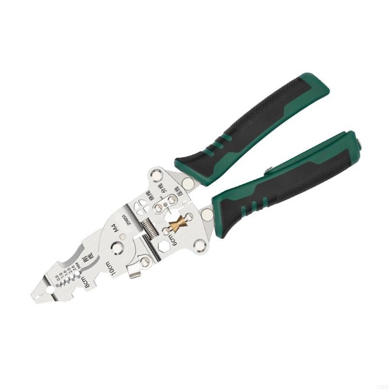 Стриппер для снятия изоляции с проводов с измерением напряжения Электрический инструмент 11-в-1 China Mainland